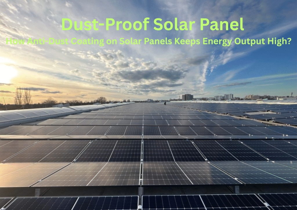 Dust-Proof Solar Panels