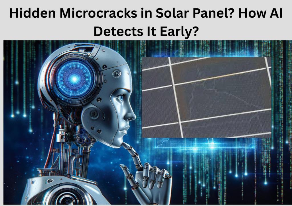 Microcracks in Solar Panel