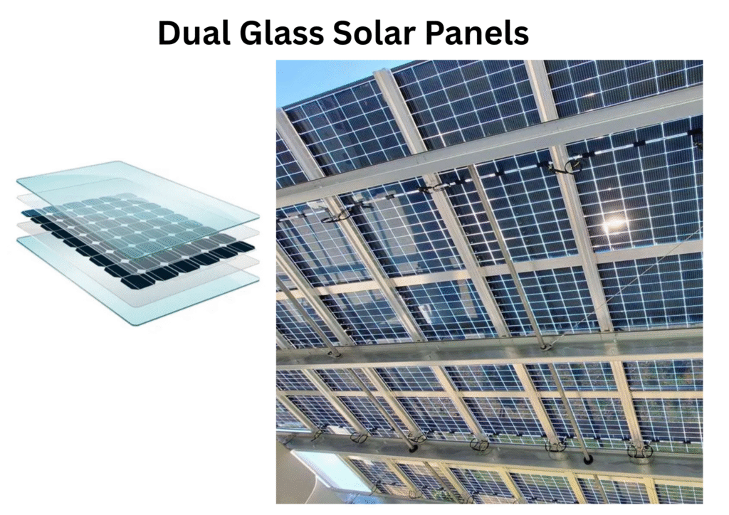 Dual glass solar panel