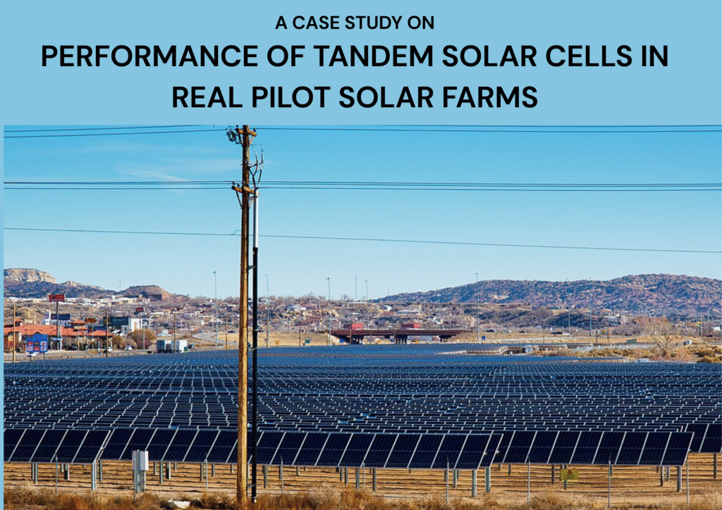 Tandem Solar Cells