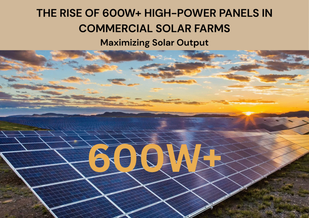 600W+ High-Power Panels