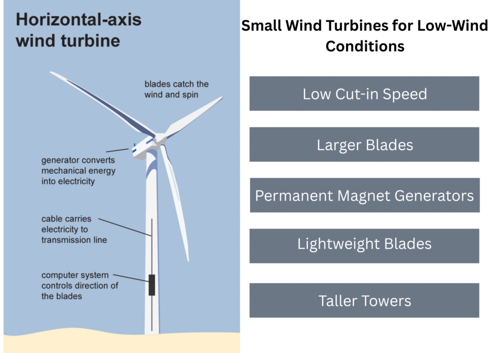 wind turbines