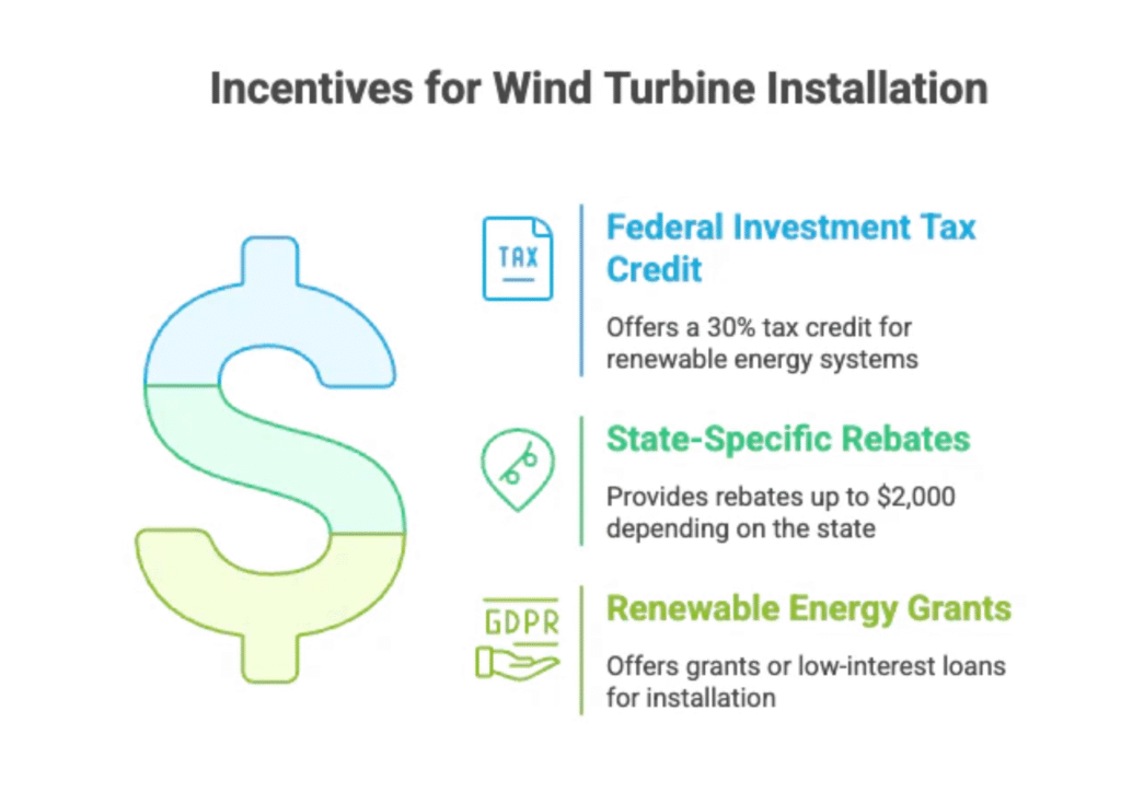 Incentives and Rebates for Home Wind Turbine Installation