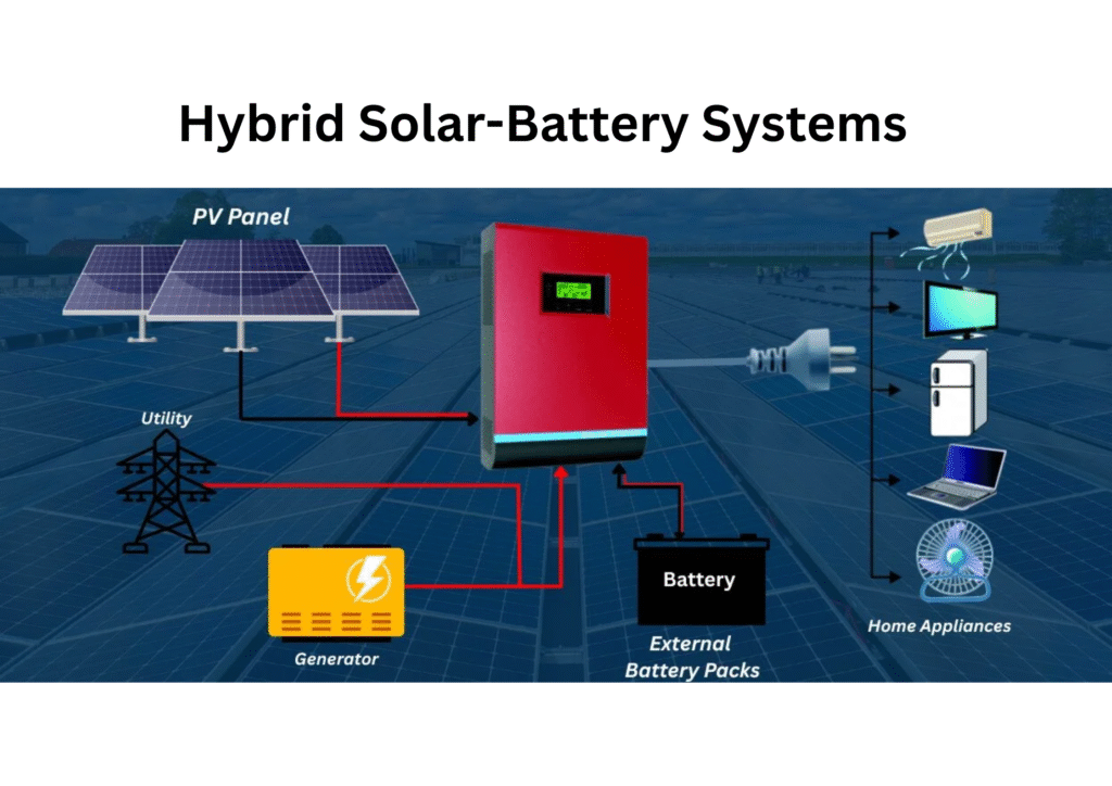 Hybrid Solar and Battery Systems